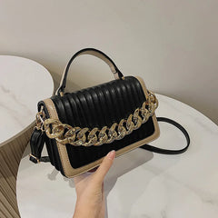 Women Messenger Bag Chain Shoulder Small Square Bag