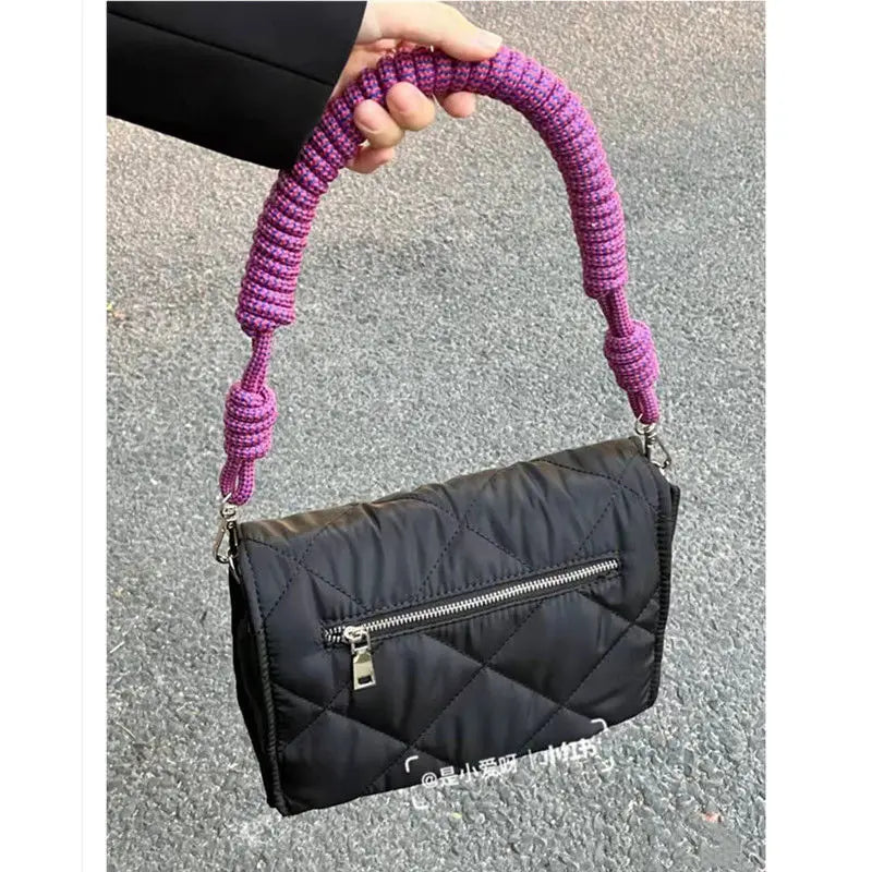 Nylon Shoulder Bag Spring Euro-America Style High-Capacity Handbag