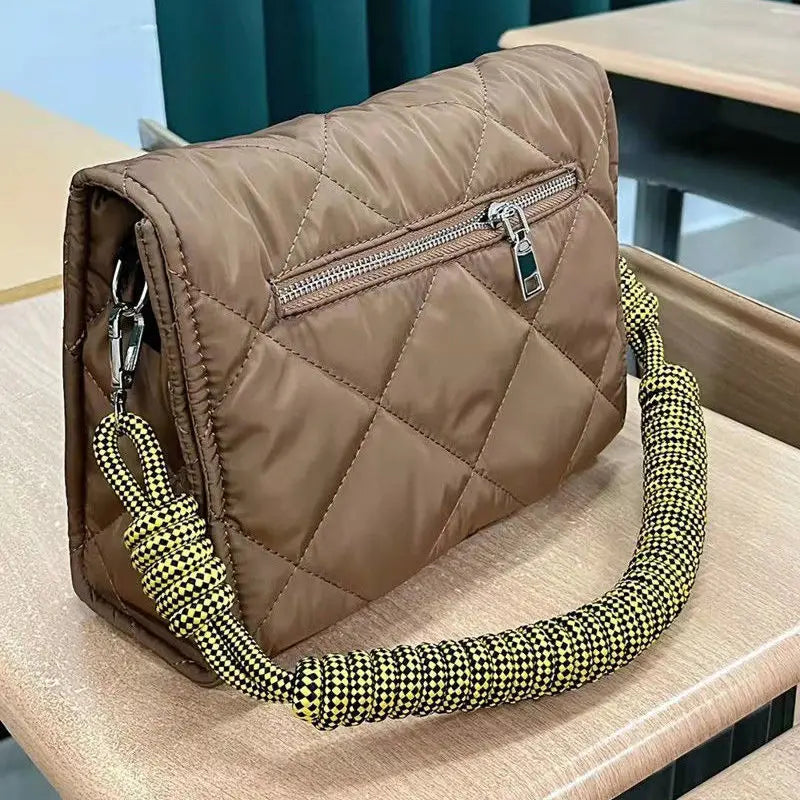 Nylon Shoulder Bag Spring Euro-America Style High-Capacity Handbag