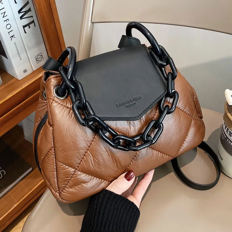 Women Bag Messenger Bag Chain Shoulder Handbag