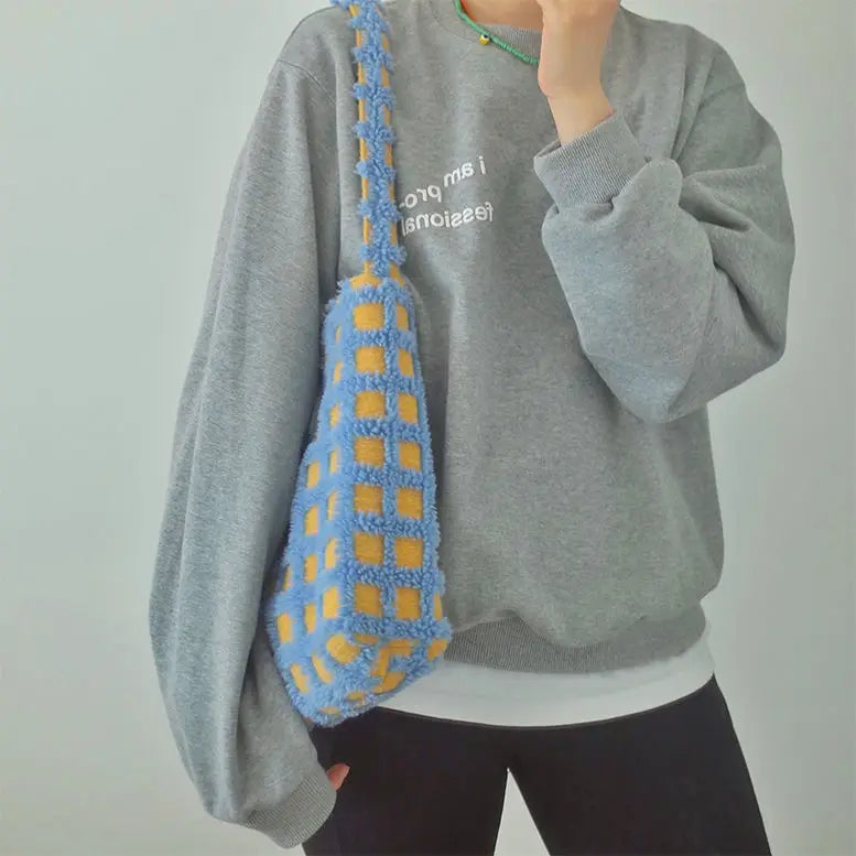 Women Bag Spring Tote Bag Casual Handbags Solid Zipper Soft Shoulder Bag