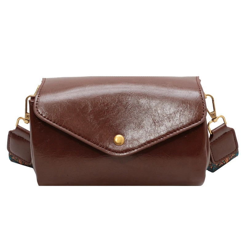 Women Bag Pu Leather Lingge Solid Messenger Bags Small Bag Simplicity