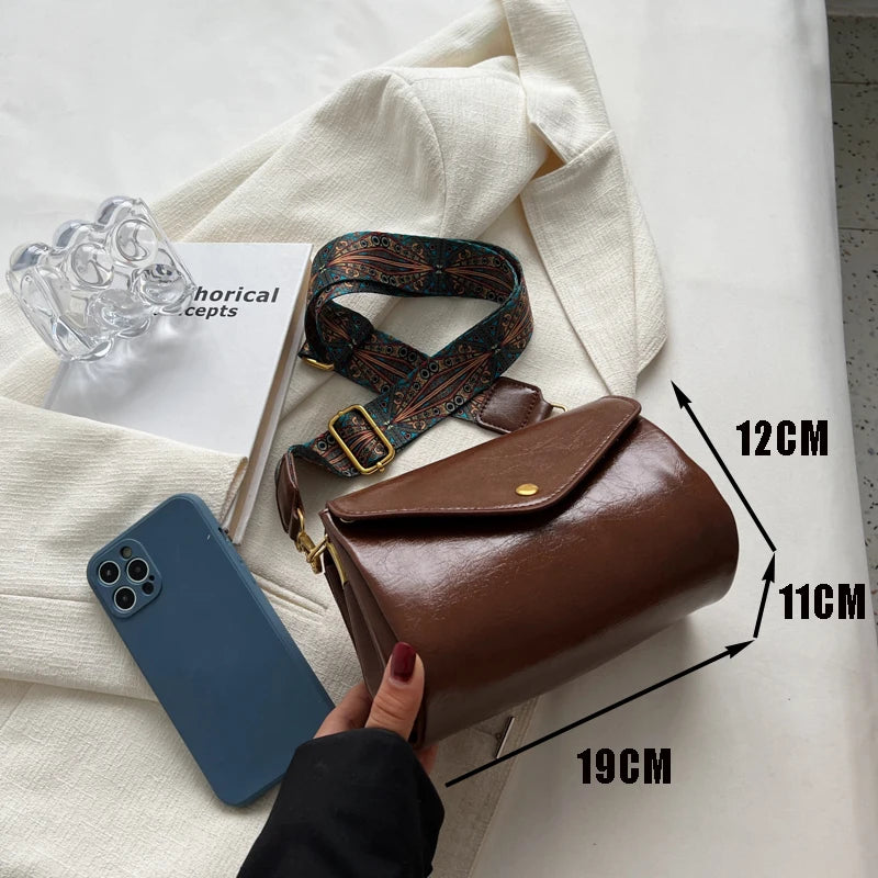 Women Bag Pu Leather Lingge Solid Messenger Bags Small Bag Simplicity