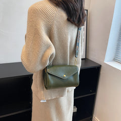 Women Bag Pu Leather Lingge Solid Messenger Bags Small Bag Simplicity