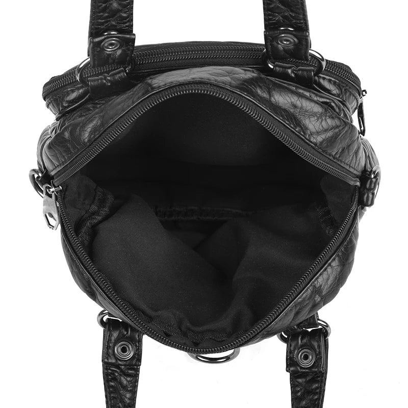 Vintage Handbags for Women Messenger Pack Retro Female Crossbody Shoulder Bag