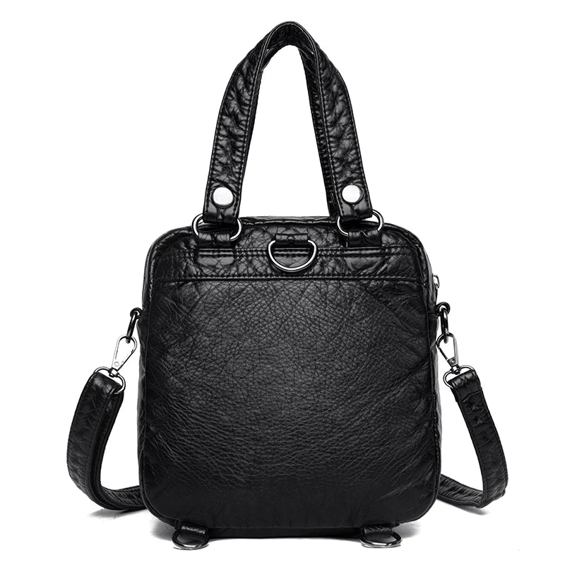 Vintage Handbags for Women Messenger Pack Retro Female Crossbody Shoulder Bag