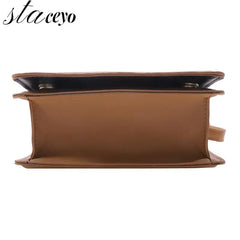 Plaid Flap Shoulder Bag Chain Square Mini Crossbody Bag