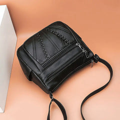 Women Shoulder Crossbody Bag Soft Leather Handbag Purse Messenger