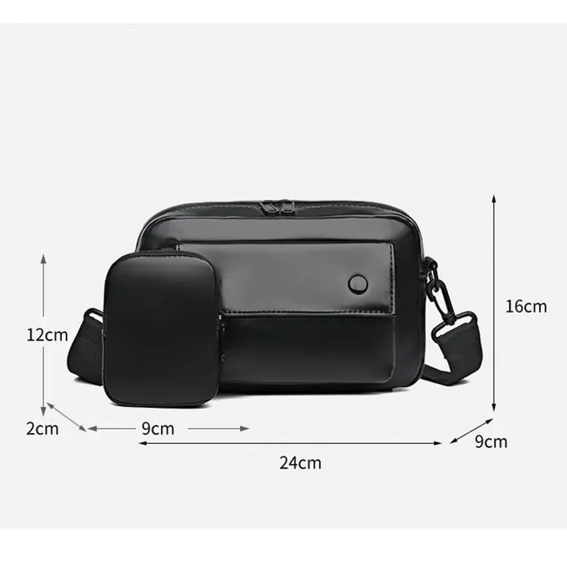 Shoulder Bags for Women PU Leather Crossbody Handbags with Key Bag
