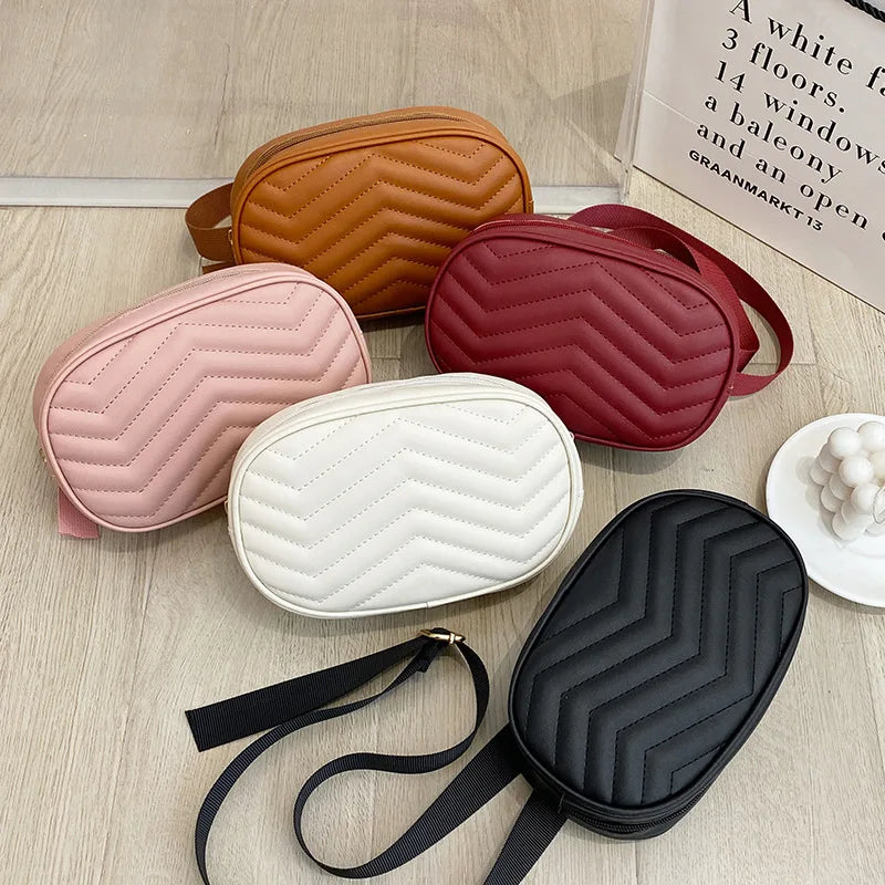 Women Square Crossbody Chest Bag Mobile Phone Sling Small Shoulder Messenger Bag