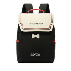 Nylon Laptop Backpack for Women - School Bag for Teenage Girls