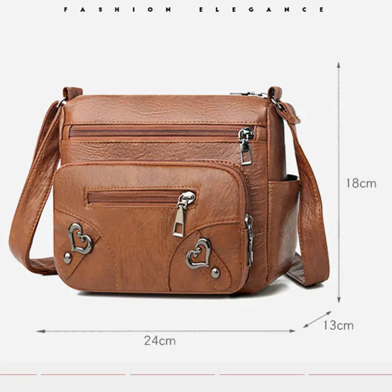 Vintage Shoulder Bag for Middle-aged Mother