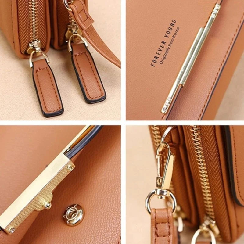 Women Shoulder Bag Lock Purse Small Square Bags 2022