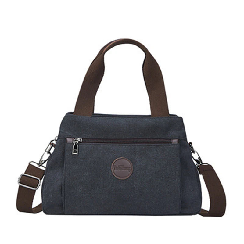 Canvas Crossbody Bag for Women Big Shoulder Tote