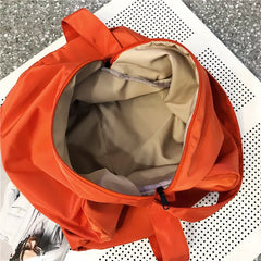 Women Nylon Shoulder Bag Soft High-Capacity Fitness Travel Bag