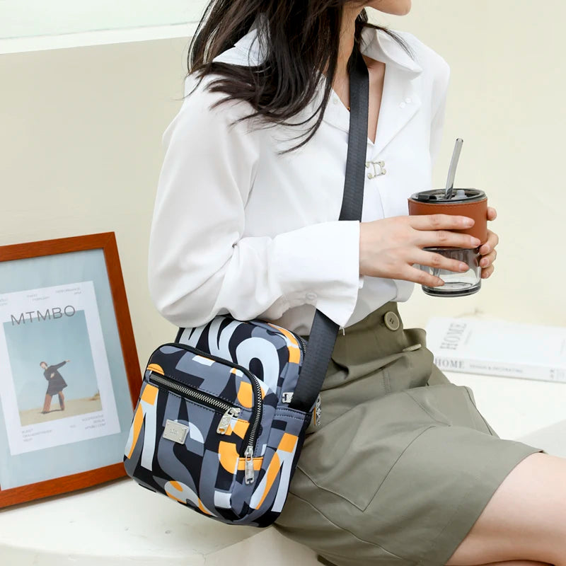 Women Shoulder Bag Casual Messenger Nylon Outdoor Pack Female Crossbody Tote