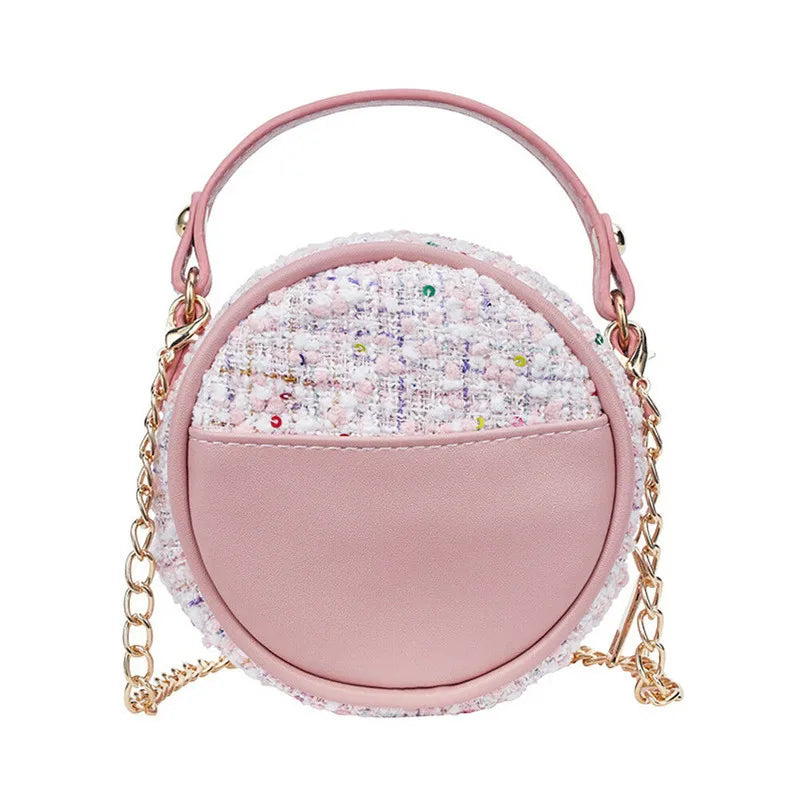 Girls Princess Flower Bag Baby Shoulder Crossbody Handbag
