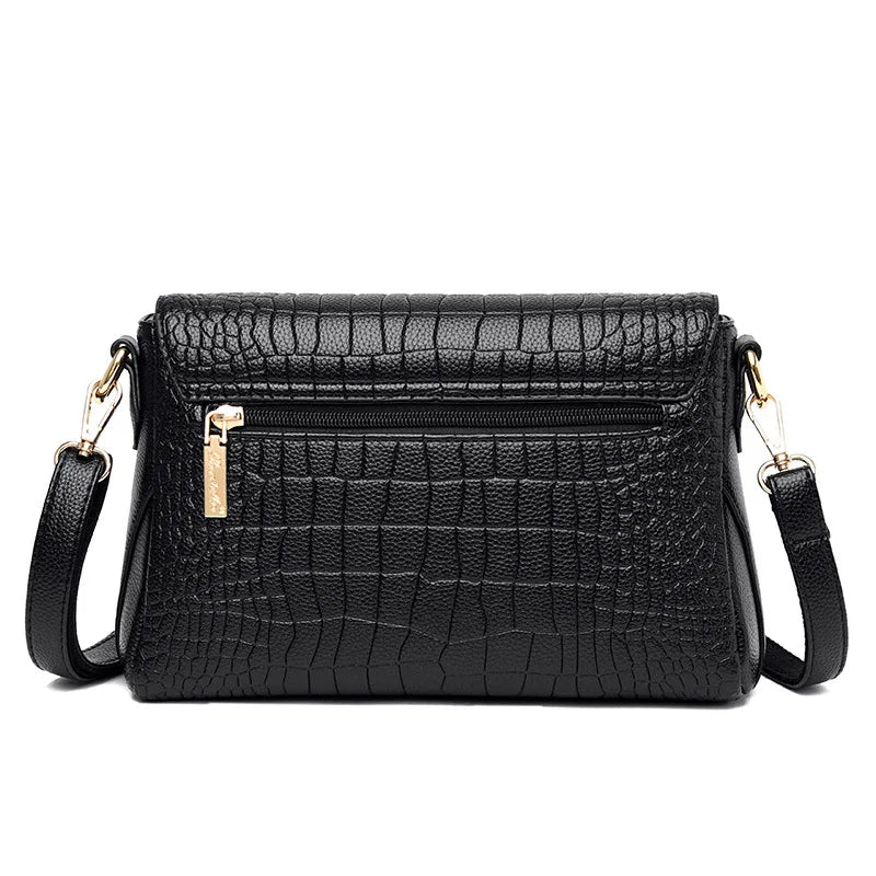 Crocodile Crossbody Bag for Women