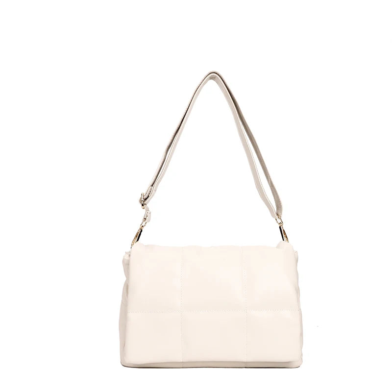 Women Chain Handbag High Soft Leather Shoulder Bag Casual Large Tote Sac