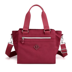 Women Casual Nylon Large Capacity Waterproof Shoulder Bag