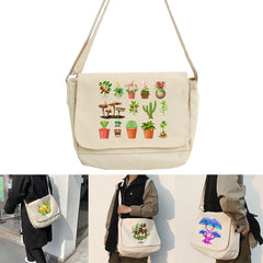 Large Capacity Shoulder Student Crossbody Bags Mushroom Series