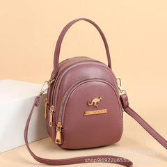 Multi-layer Women Shoulder Bag Crossbody Phone Purse Messenger