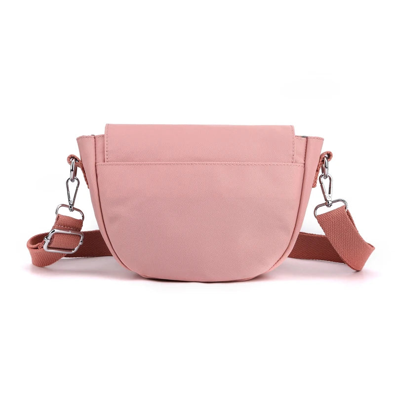 Women's Multi-Pocket Messenger Bag Nylon Shoulder Bag Crossbody
