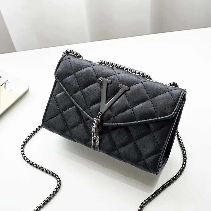 Women Bag Chain Square Shoulder Crossbody Mobile Phone Lady Side Purse