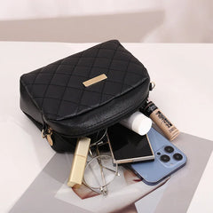 Diamond Embroidered Chain Shoulder Bag Crossbody Small Bag