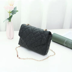 Embroidered Chain Small Bag Casual Shoulder Messenger Crossbody Bag