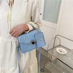 Women Crossbody Bag Square Handbag Casual Small Messenger Shoulder Bag