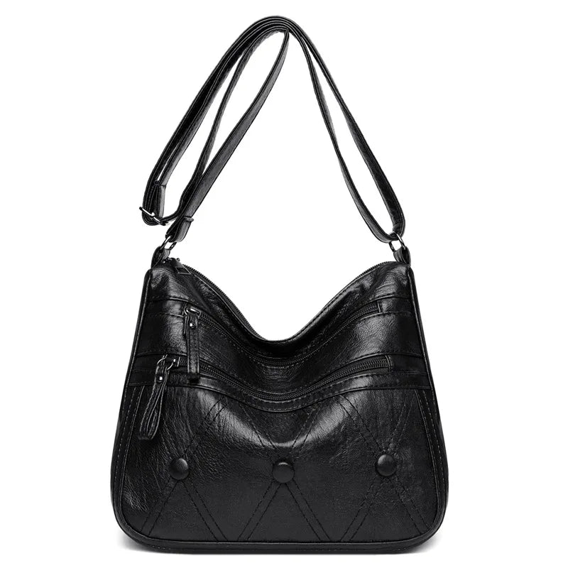 Soft Leather Mother Bag Women Shoulder Crossbody Bag