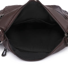 Women Middle-aged Mother Bag Multi-pocket Vintage Shoulder Handbag