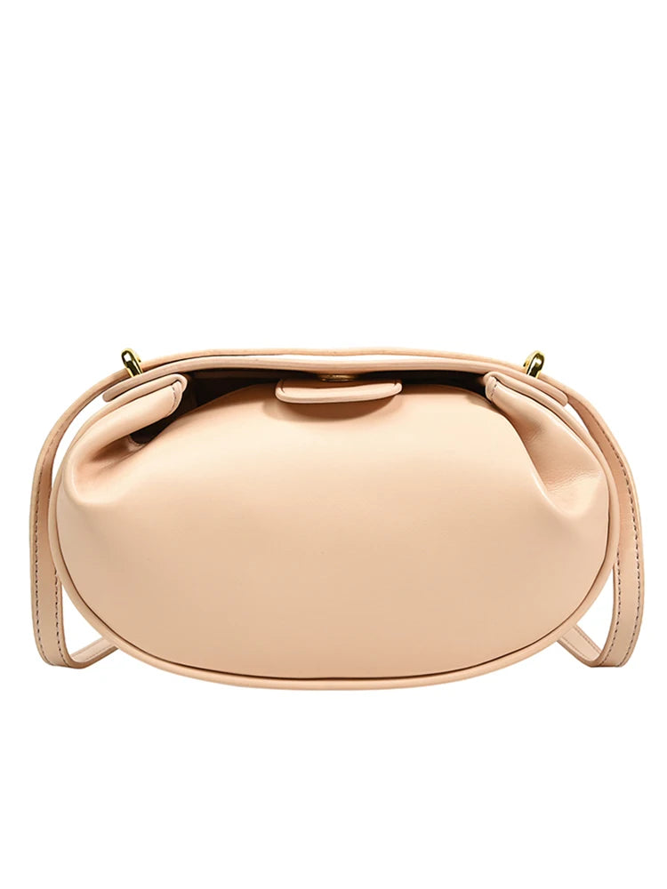 Women Bag PU Leather Crossbody Solid Shoulder Bag Female Portable Handbag