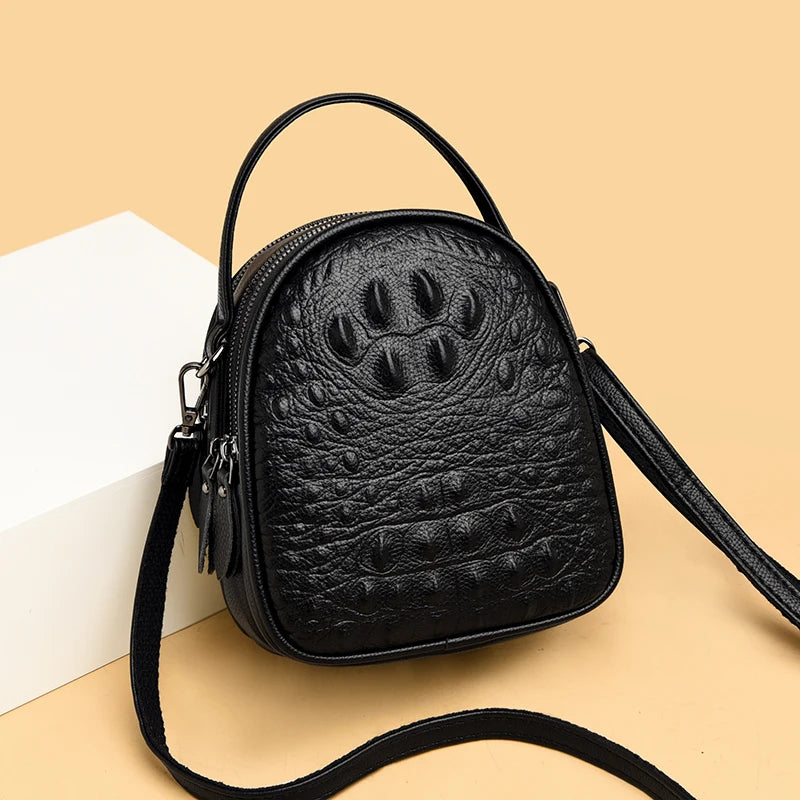 Women PU Leather Phone Bag Shoulder Messenger Bag