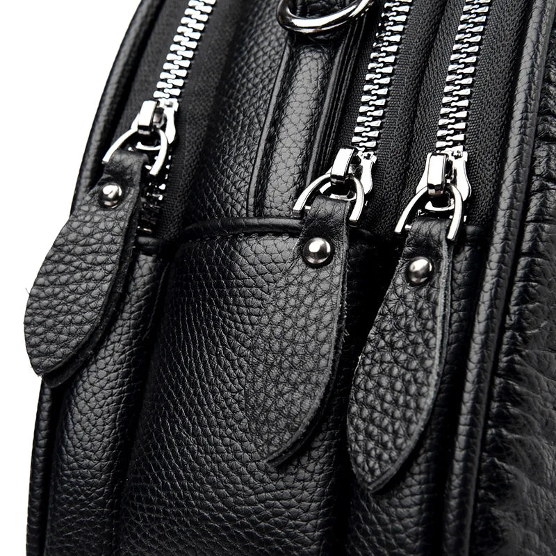 Women PU Leather Phone Bag Shoulder Messenger Bag
