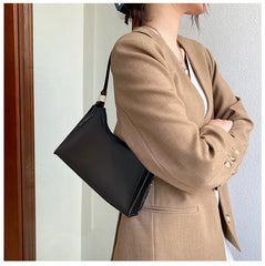 Transparent Shoulder Bag PVC Casual Zipper Handbag for Women