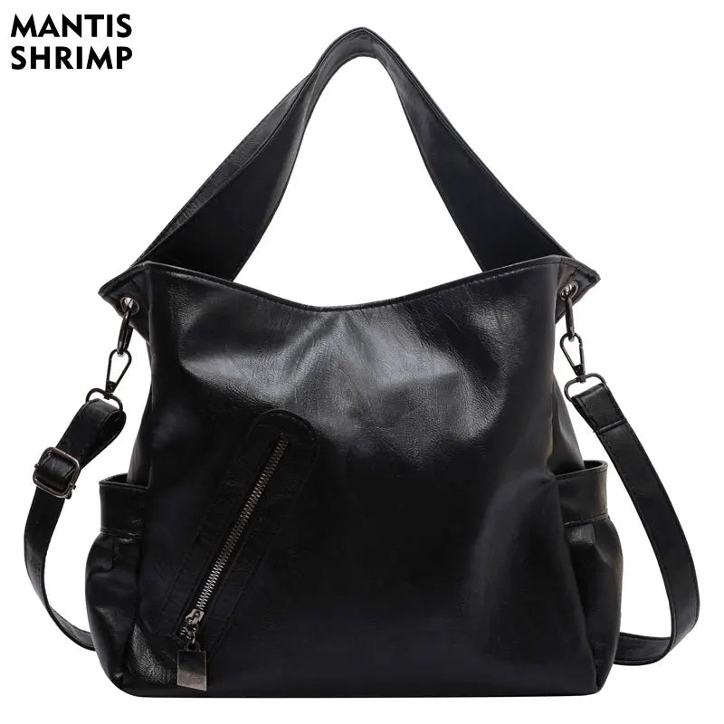 Vintage Crossbody Totes Large Capacity Retro Handbags for Women