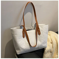 Retro Large-capacity Embossed Tote Shoulder Bag Handbags