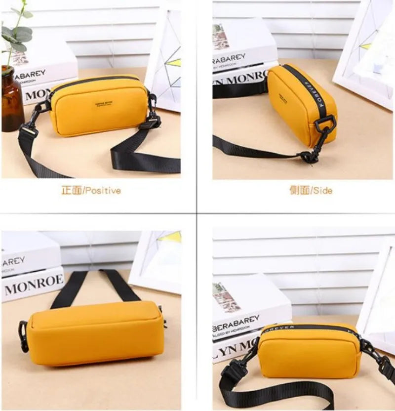 Wide Shoulder Strap Women's Messenger Bag