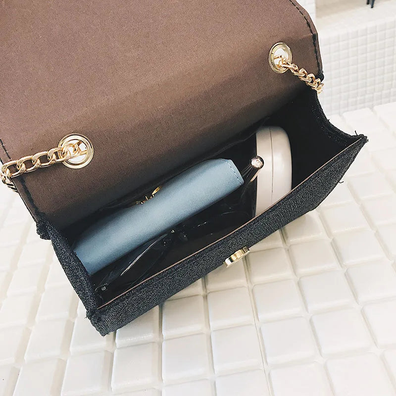 Small Tassel Chain Messenger Crossbody Shoulder Bag