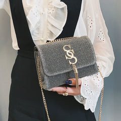 Small Tassel Chain Messenger Crossbody Shoulder Bag