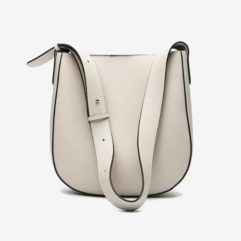 Women Leather Shoulder Bag Big Tote Top-handle Handbag