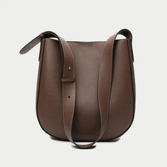 Women Leather Shoulder Bag Big Tote Top-handle Handbag
