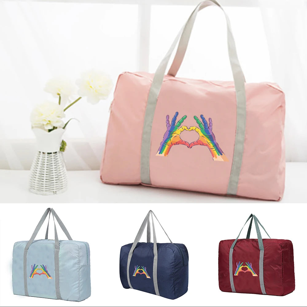 Women Bag Traveling Foldable Clothing Organizer Portable Handbags