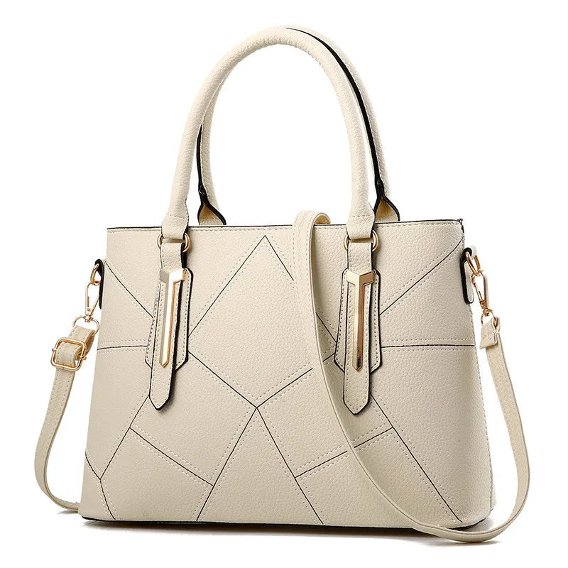 Vintage Casual Tote Women Messenger Bags Top-Handle Shoulder Handbag