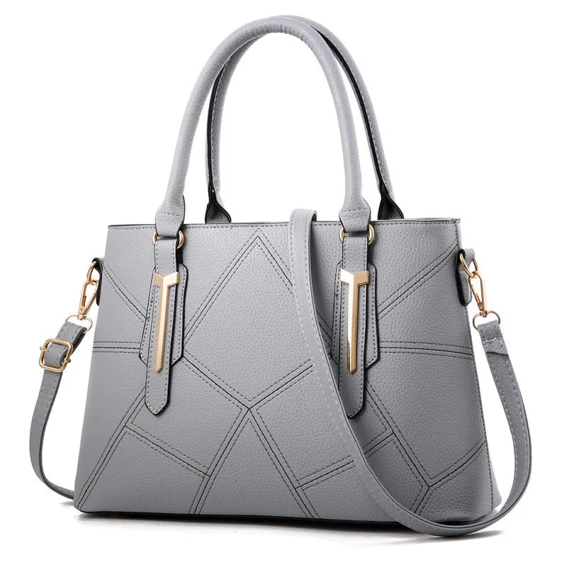 Vintage Casual Tote Women Messenger Bags Top-Handle Shoulder Handbag
