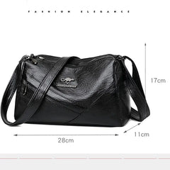 Vintage Female Handbag Designers Bags for Middle-aged Shoulder Bags