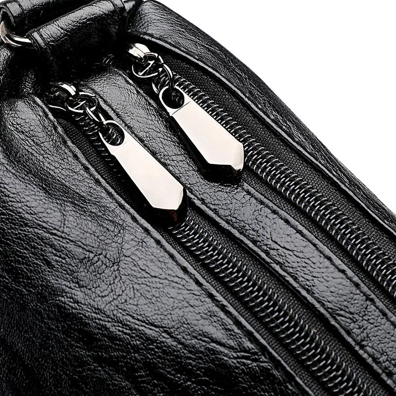 Vintage Female Handbag Designers Bags for Middle-aged Shoulder Bags