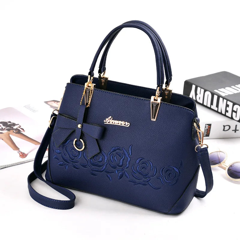Vintage Handbag Casual Tote Women Messenger Bags Shoulder Top-Handle Purse